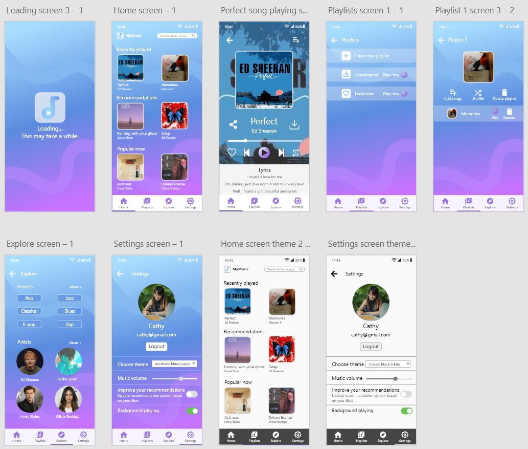 Adobe XD project